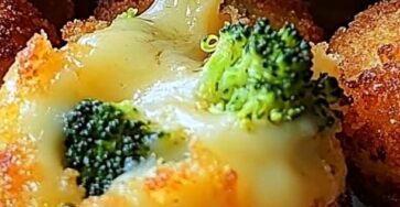 Golden Broccoli & Cheddar Keto Poppers