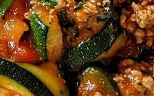 Healthy Mediterranean Italian Turkey Zucchini Skillet Healthy Mediterranean Italian Turkey Zucchini Skillet