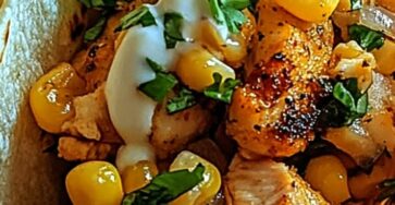 Mexican Street Corn Chicken Tacos Recipe Mexican Street Corn Chicken Tacos Recipe