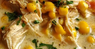 Crockpot Creamy Chicken and Corn Chowder Crockpot Creamy Chicken and Corn Chowder