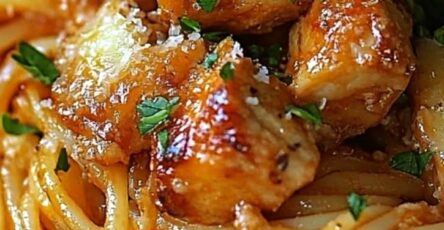 Creamy Chicken Spaghetti Bake