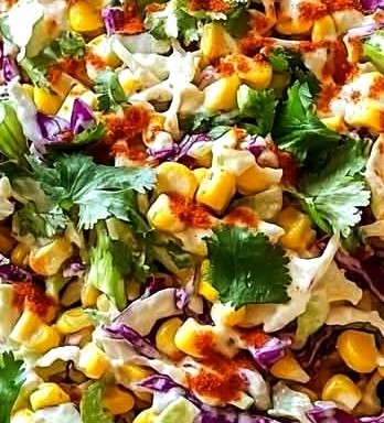 Mexican Street Corn Coleslaw Recipe