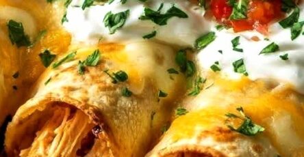 Baked Cream Cheese Chicken Taquitos