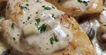 Creamy Garlic Chicken with Mushrooms Creamy Garlic Chicken with Mushrooms