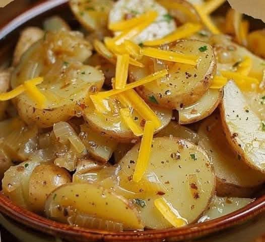 Slow Cooker Lipton Onion Potatoes