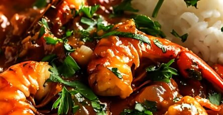 Authentic Louisiana Crawfish Étouffée