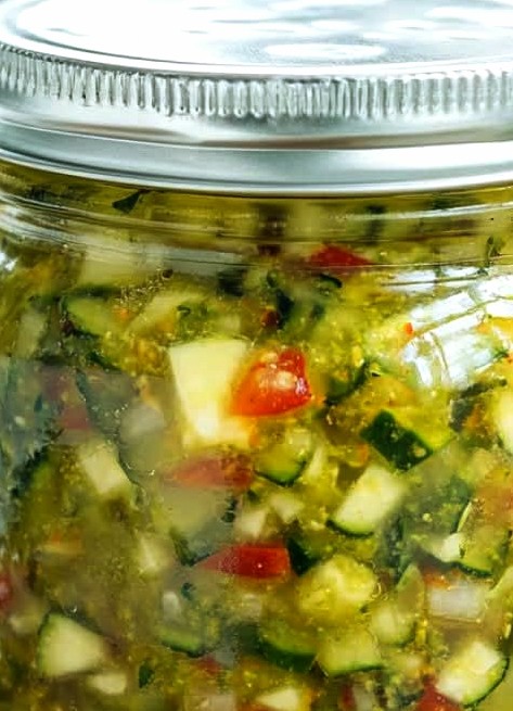 Zesty Zucchini Relish Recipe