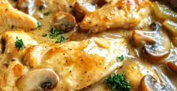 Creamy Chicken and Mushroom Casserole Creamy Chicken and Mushroom Casserole