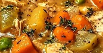 Hearty Chunky Chicken & Vegetable Stew Hearty Chunky Chicken & Vegetable Stew