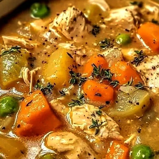 Hearty Chunky Chicken & Vegetable Stew