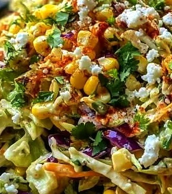 Mexican Street Corn Coleslaw