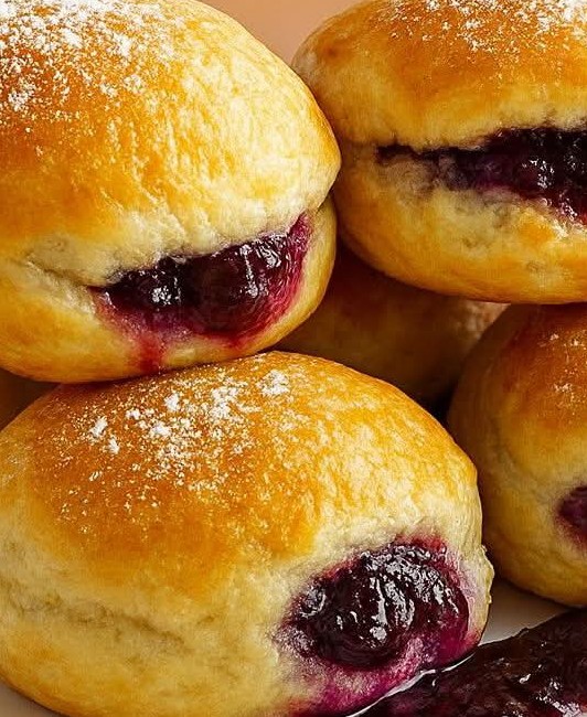 Easy Blueberry Pie Bombs Recipe
