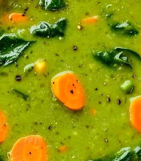 Hearty Green Split Pea Soup Recipe
