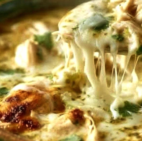 Crock Pot Green Enchilada Chicken Soup