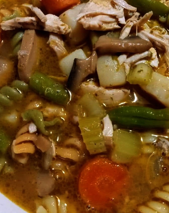 Healing Chicken Bone Broth Soup