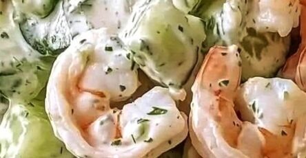 Creamy Cucumber Shrimp Salad Recipe