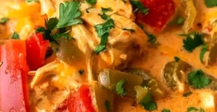 Creamy Chicken Fajita Soup Recipe