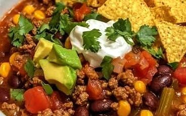 Hearty Stovetop Taco Soup Recipe