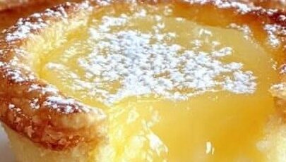 Mini Lemon Impossible Pies