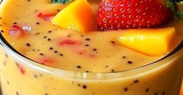 Tropical Strawberry Mango Smoothie Recipe