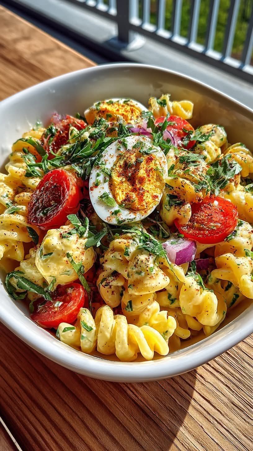 Best Egg Pasta Salad