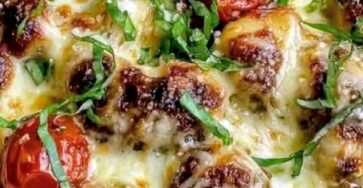 Tomato Basil Gnocchi Bake