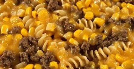 Loaded Cowboy Cheeseburger Casserole
