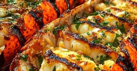 Grilled Cajun Butter Lobster Tails Recipe