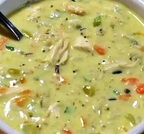 Creamy Chicken and Rice Soup Recipe