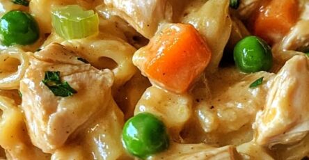 Creamy Chicken Pot Pie Pasta Recipe