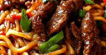 Hoisin Beef Noodles Stir-Fry