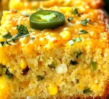 Jalapeño Cheddar Cornbread Recipe