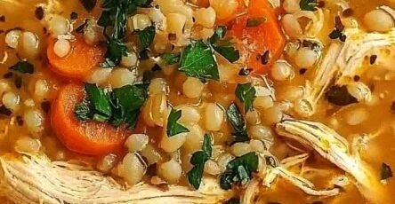 Hearty Chicken Barley Soup Recipe
