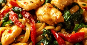 Thai Chicken Stir-Fry with Vegetables and Jasmine Rice