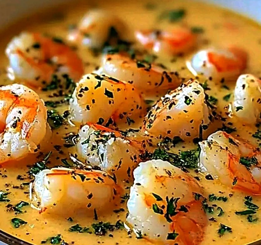 Creamy Seafood Bisque with Crab, Shrimp & Lobster