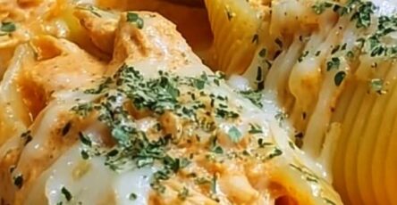 Buffalo Chicken Stuffed Shells Recipe