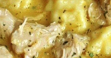 Best Ever Crock Pot Chicken and Dumplings
