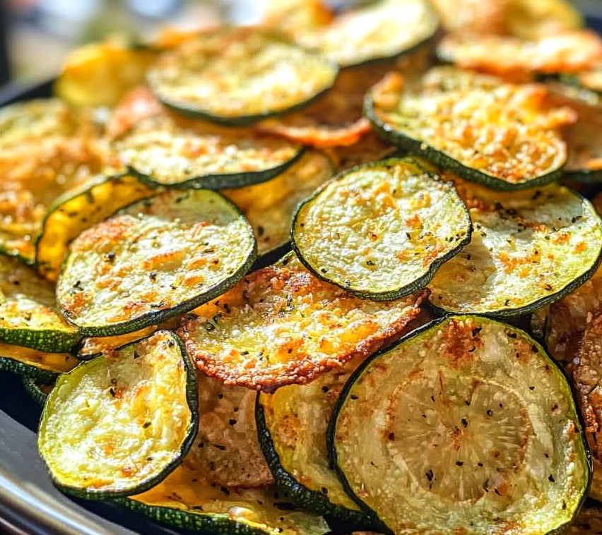 Crispy Baked Zucchini Chips Recipe