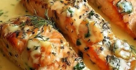 Garlic Shrimp Stuffed Salmon Recipe