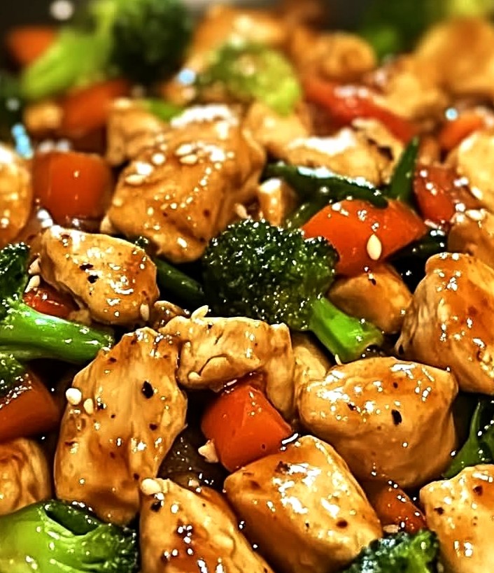 Soy Garlic Chicken Stir-Fry