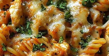 One-Pot Chicken Parmesan Pasta Recipe