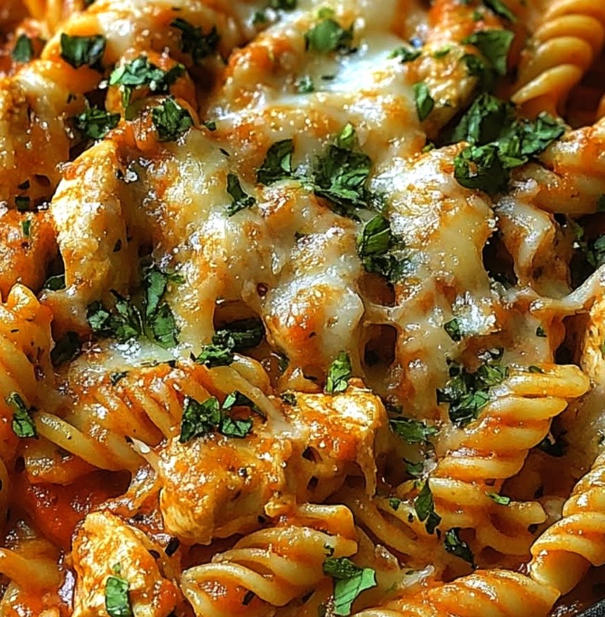 One-Pot Chicken Parmesan Pasta Recipe