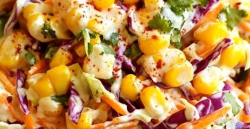 Mexican Street Corn Coleslaw Recipe