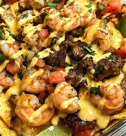 Loaded Shrimp Nachos Recipe