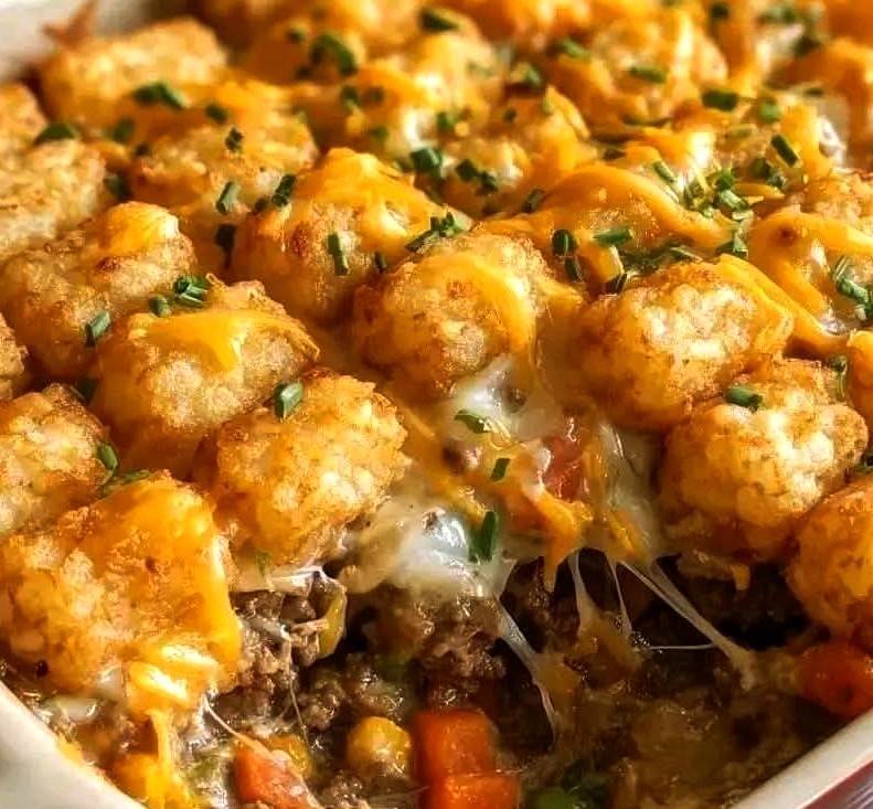 Shepherd’s Pie Tater Tot Casserole