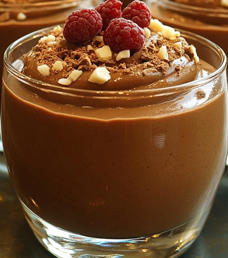 Creamy Vegan Chocolate Avocado Mousse