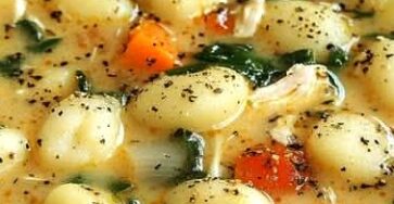 Creamy Chicken Gnocchi Soup Recipe