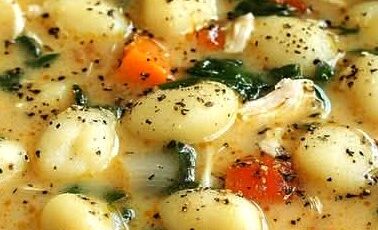 Creamy Chicken Gnocchi Soup Recipe