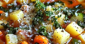 Easy Vegetarian Minestrone Soup Recipe
