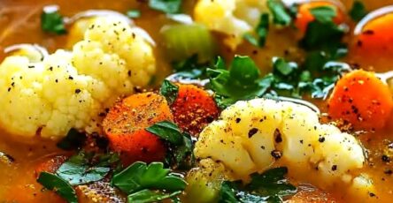 Anti-Inflammatory Golden Cauliflower Soup